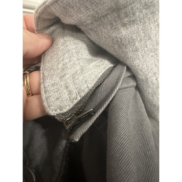 Hurley Winchester Women's Hooded Woven Utility Jacket Gray Button Up Size XS - Picture 9 of 9